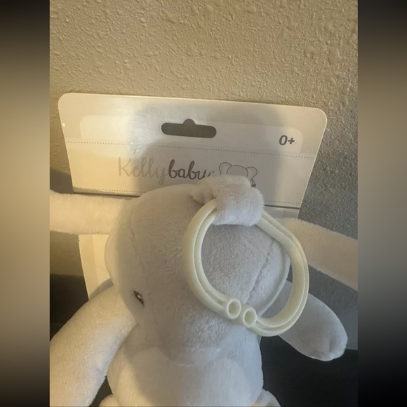 Kelly Baby Plush Rattle Rabbit NWT - Picture 3 of 3